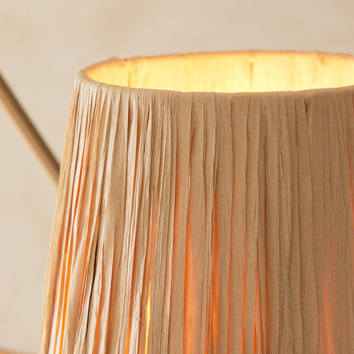Wave 3 Pendant Light - Brushed Aged Brass Endon 6