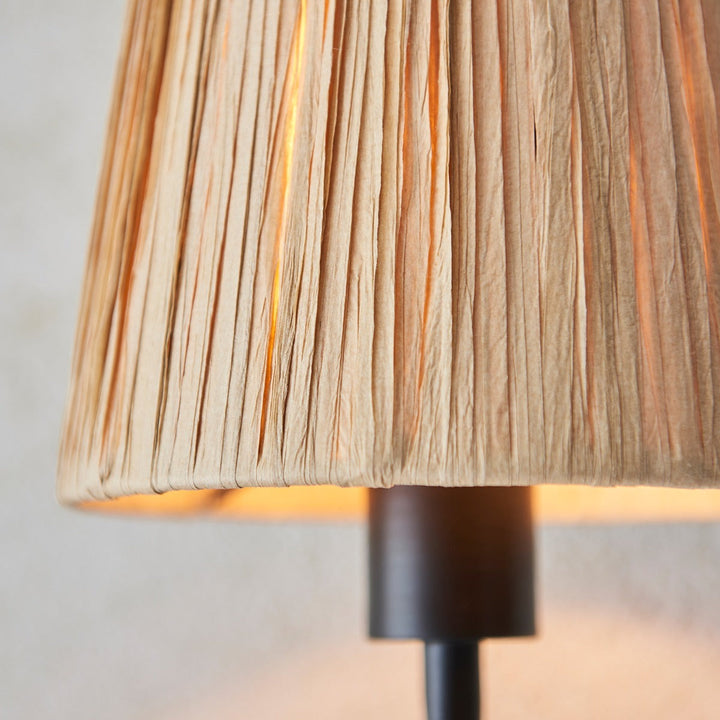 Wave 1 Wall Light - Matt Black Endon 4
