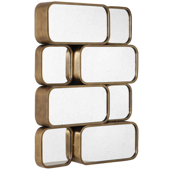 Canute Modern Gold Mirror