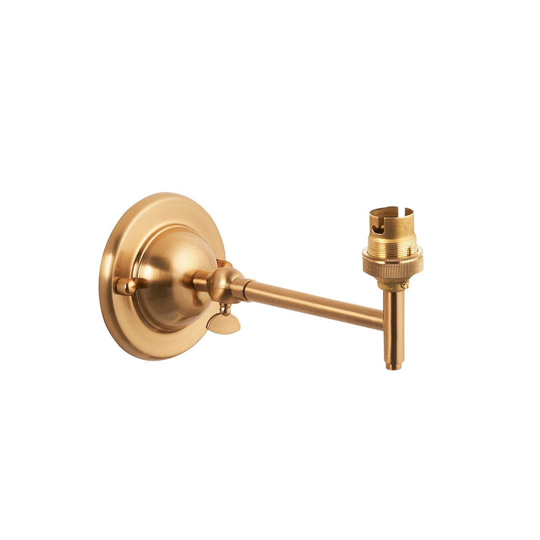Dome Fold Wall Light - Brushed Aged Brass Endon 1