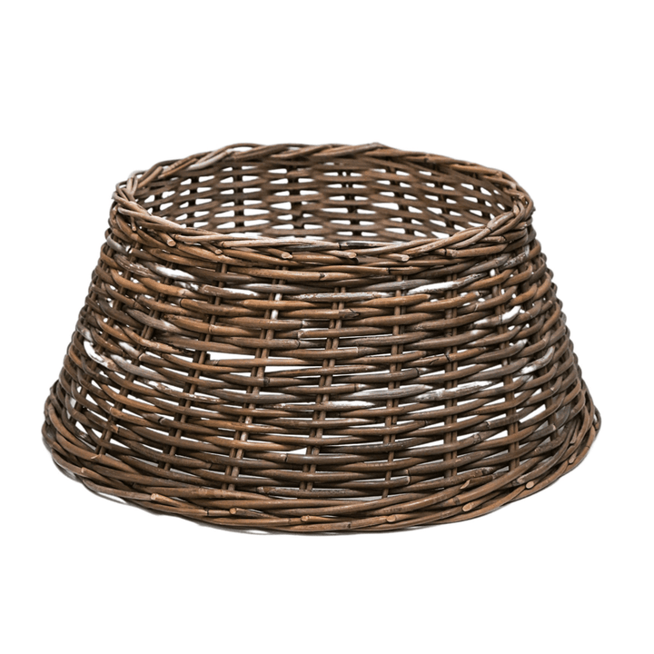 Round Wicker Tree Skirt - Natural Ivyline 2