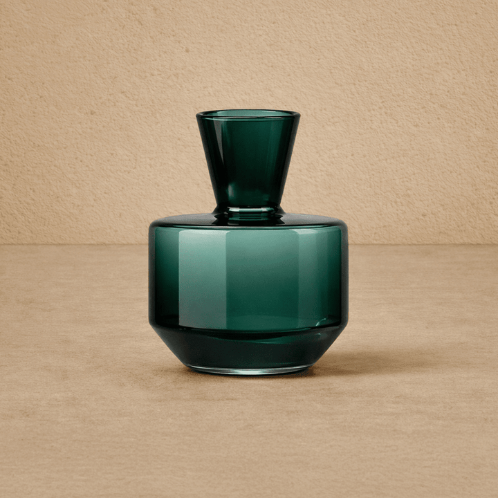 Marenzo Glass Vase - Green