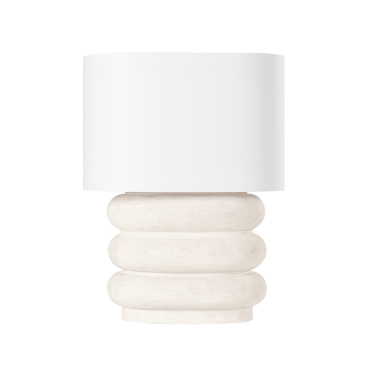 Ewing Ceramic Sculptural Lamp - Ivory Hudson Valley Lighting 1
