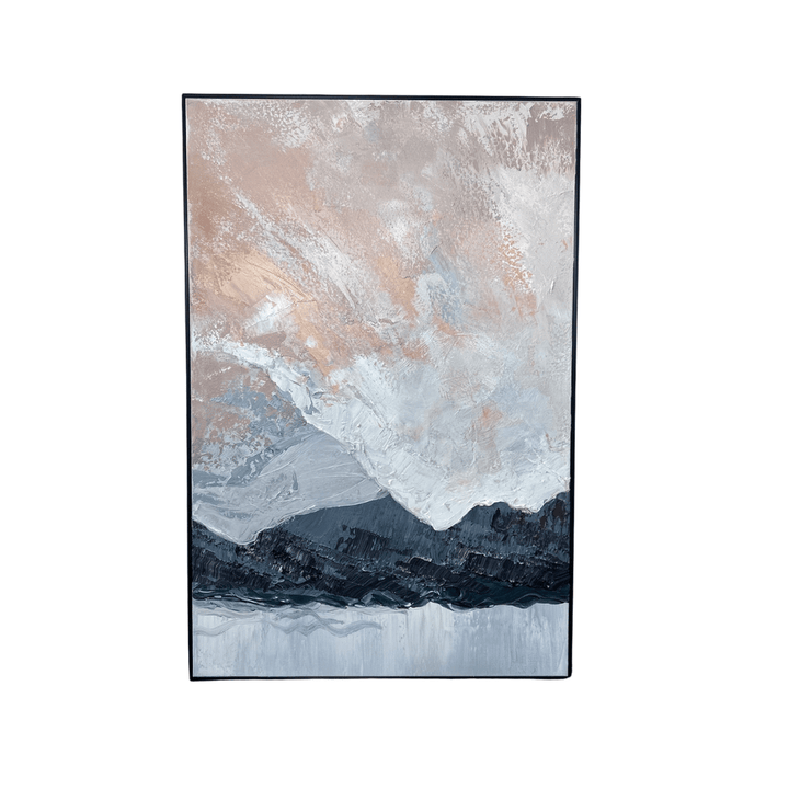 Winter Morning Oil Painting Tommy Franks 1