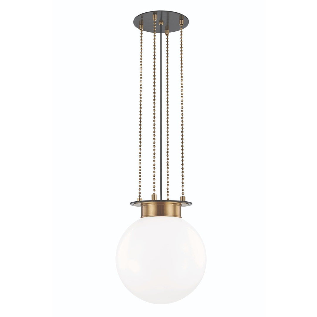 Gunther 1 Light Medium Pendant Light - Aged Old Bronze Hudson Valley Lighting 1