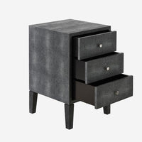 Andrew Martin Georgia Bedside Table Grey