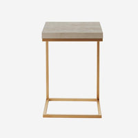 Andrew Martin Ashley Side Table - Cream