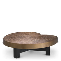 Eichholtz Anabelle Coffee Table in Antique Gold Finish