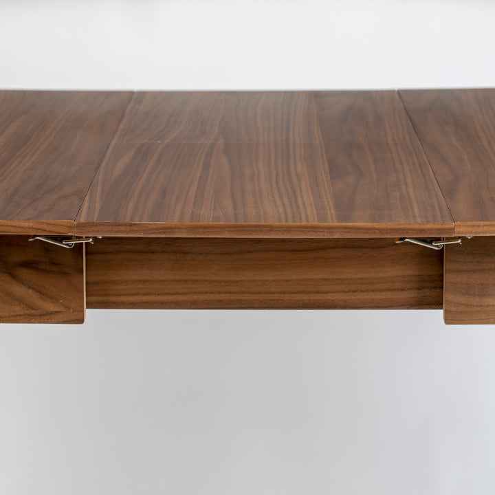 Glimps Extendable Rectangular Dining Table 180-240cm - Walnut Zuiver 7