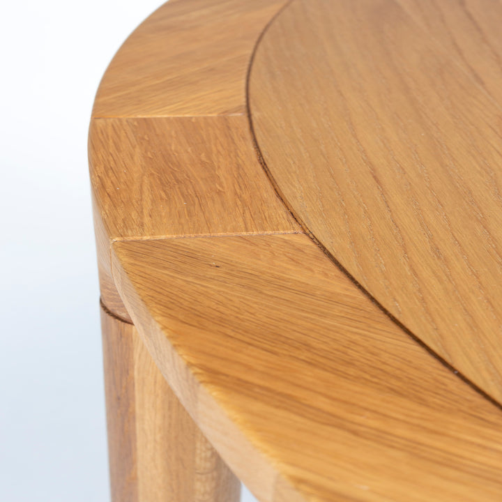 Storm Round Dining Table 128cm - Natural Zuiver 4