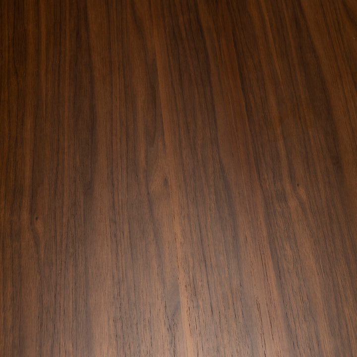 Storm Round Dining Table 128cm - Walnut Zuiver 6