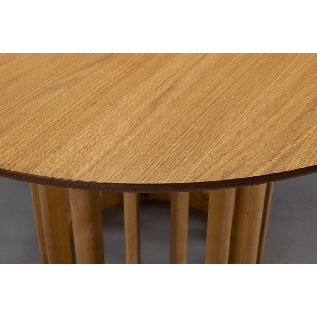 Barlet Round Dining Table 120cm - Oak Dutchbone 3