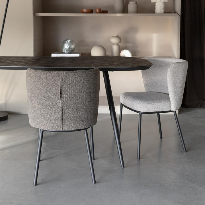Webster Rectangular Dining Table - Chocolate Zuiver 2