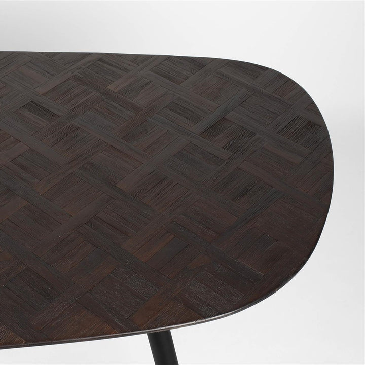 Webster Rectangular Dining Table - Chocolate Zuiver 6