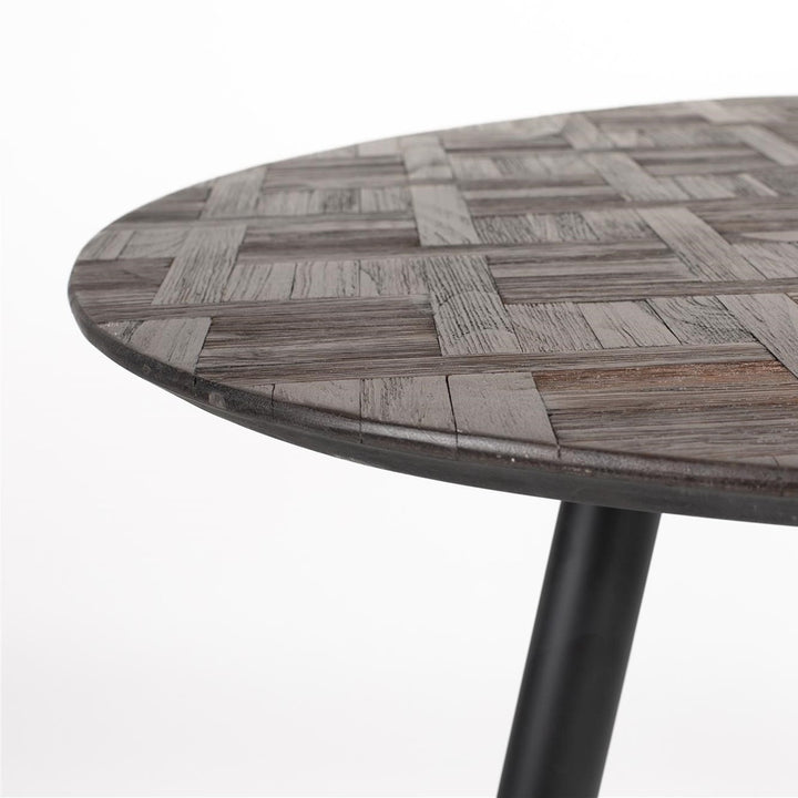 Webster Round Dining Table - Chocolate Zuiver 4