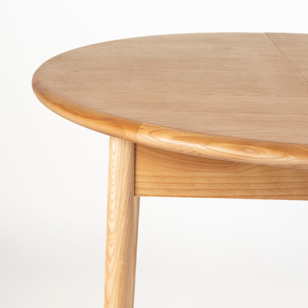 Twist Extendable Round Dining Table 120-160cm - Oak Zuiver 5