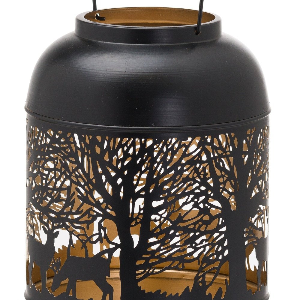 Hill Interiors Glowray Christmas Dome Forest Lantern