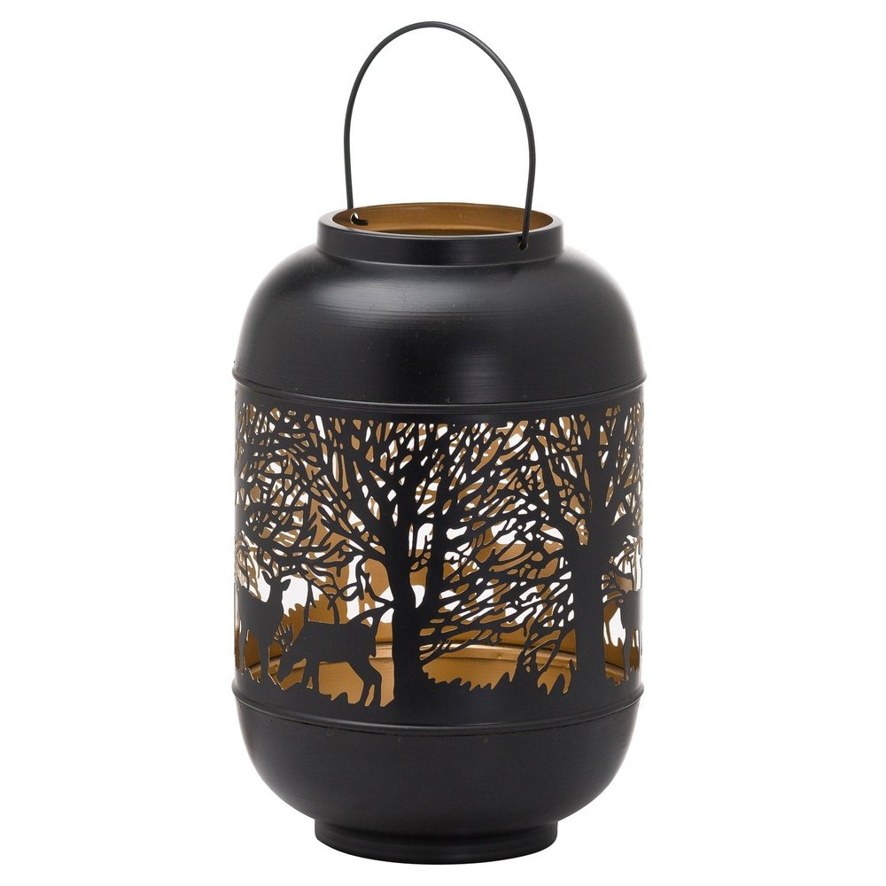 Hill Interiors Glowray Christmas Dome Forest Lantern