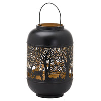 Hill Interiors Glowray Christmas Dome Forest Lantern