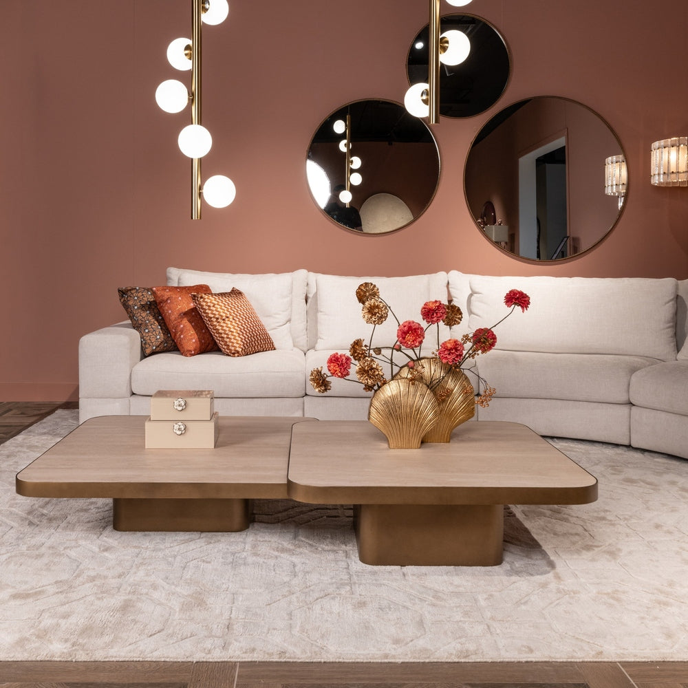 Claridge Square Coffee Table - Beige