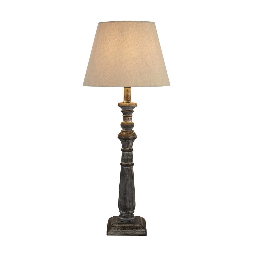 Hill Interiors Incia Column Table Lamp