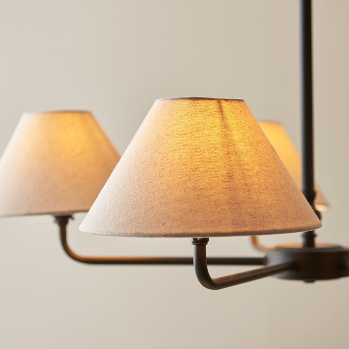 Lille 5 Pendant Light - Matte Black