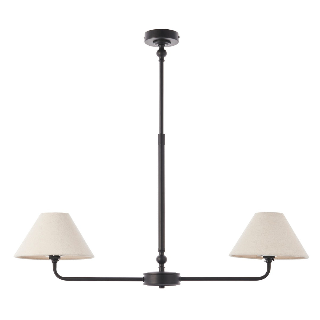 Lille 2 Pendant Light - Matte Black