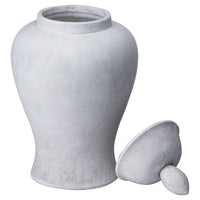 Hill Interiors Darcy Ginger Jar in Stone