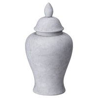 Hill Interiors Darcy Ginger Jar in Stone