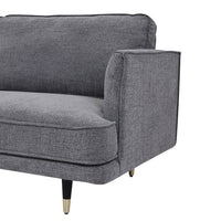 Hill Interiors Richmond Large Sofa in Grey