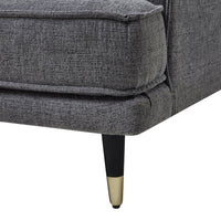 Hill Interiors Richmond Large Arm Chair in Grey