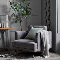 Hill Interiors Hampton Grey Large Armchair