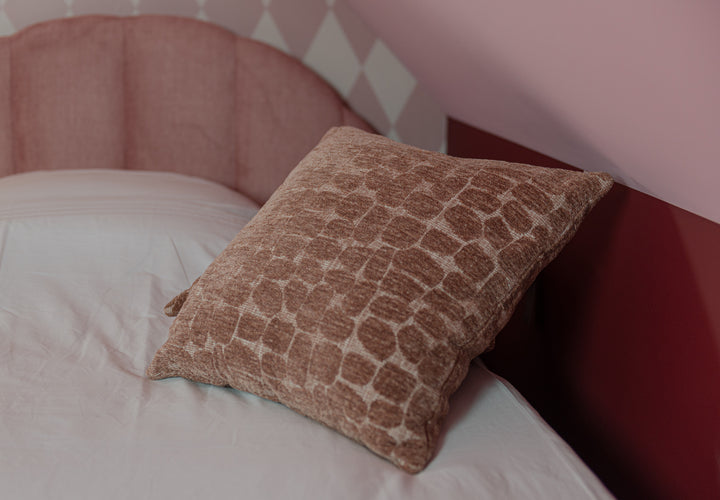 Veda Cushion - Pale Pebble