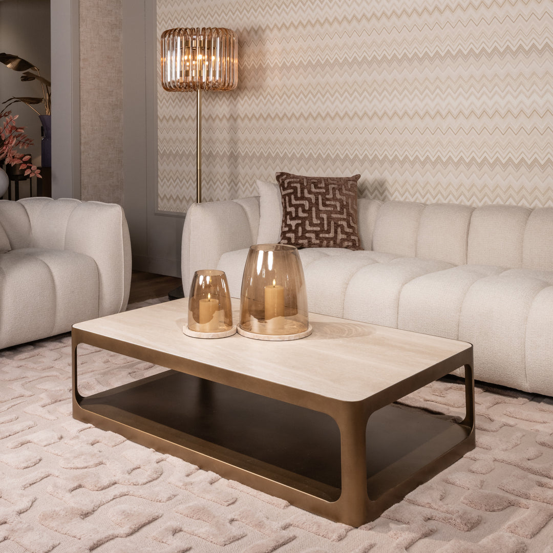Ivy Cushion - Brown Labyrinth