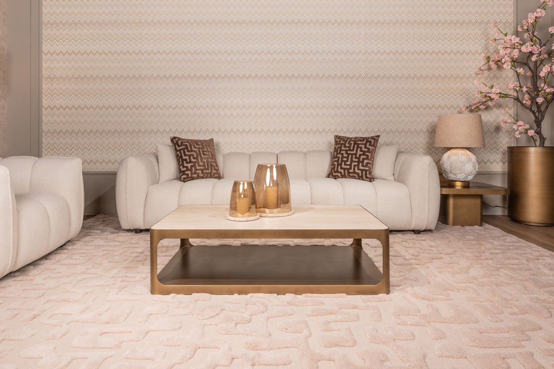 Ivy Cushion - Brown Labyrinth