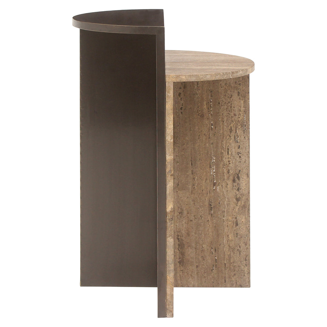 Russo End Table - Ash Brown
