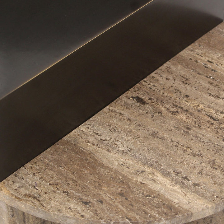 Russo End Table - Ash Brown