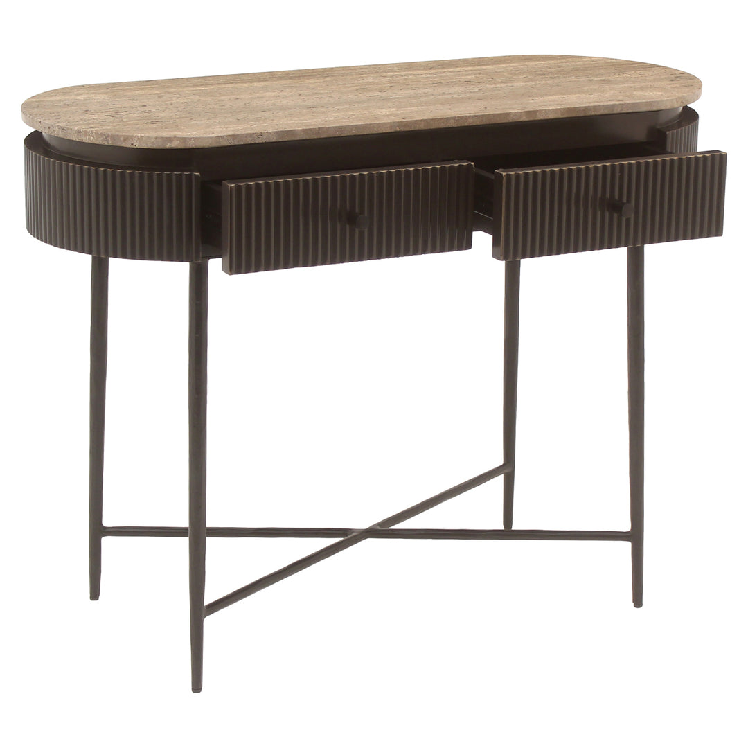 Russo Console Table - Ash Brown