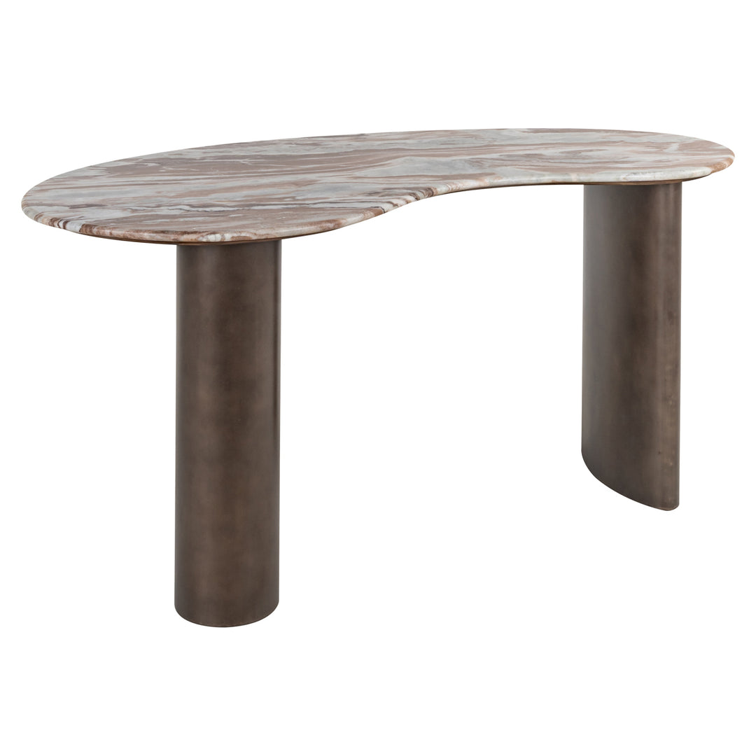 Brando Marble Desk - Blush Beige
