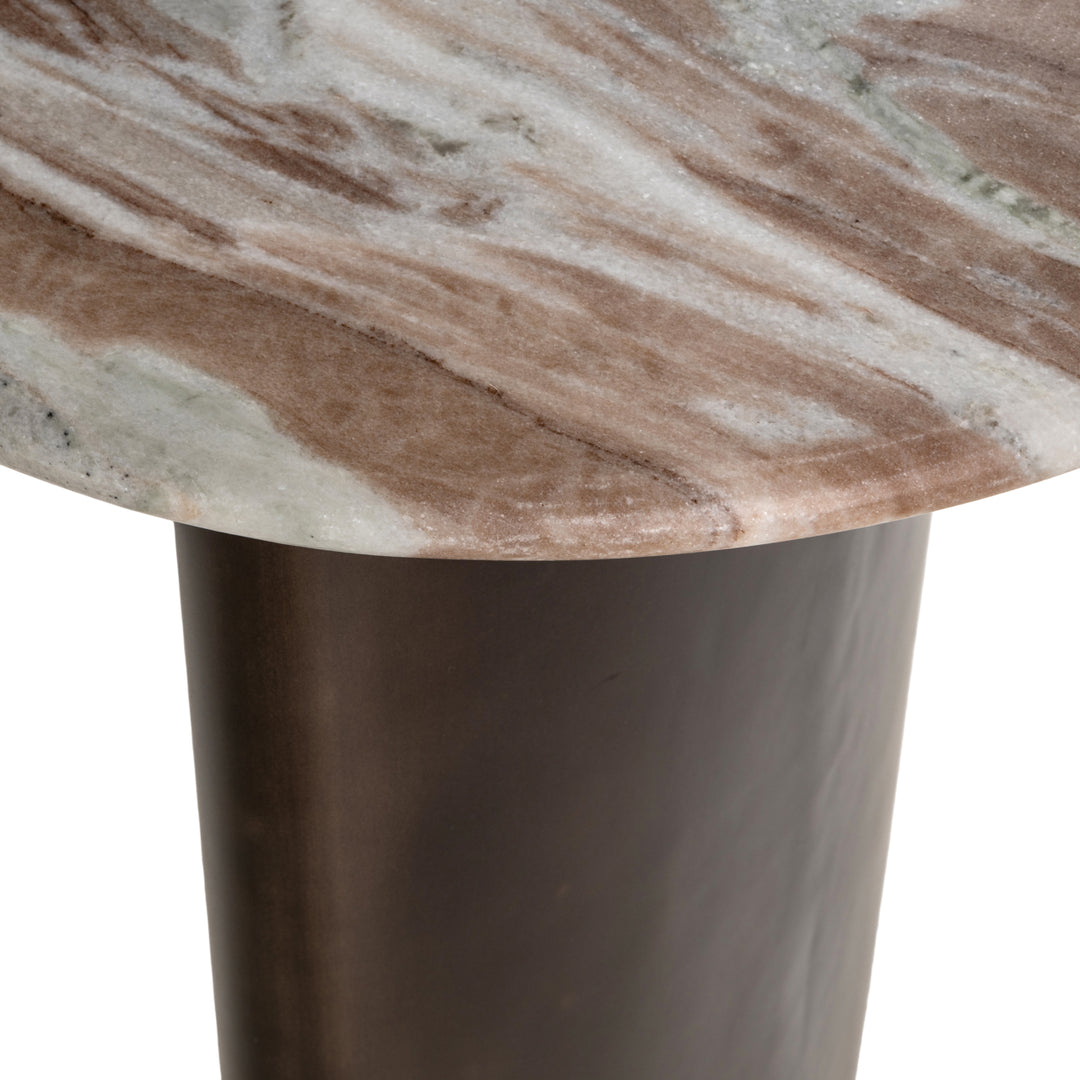 Brando Marble Desk - Blush Beige
