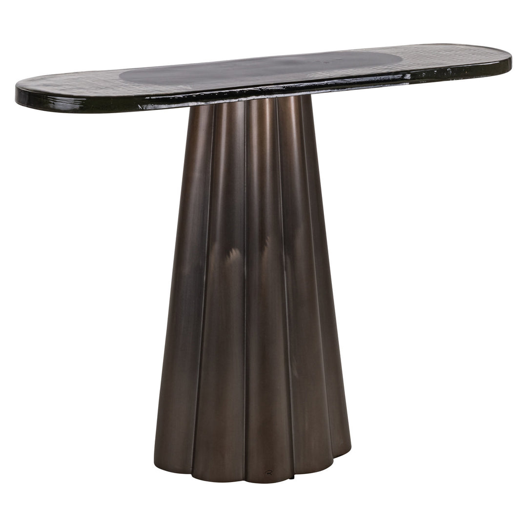 Barwick Console Table - Antique Brass