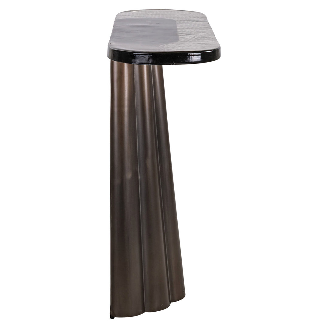 Barwick Console Table - Antique Brass