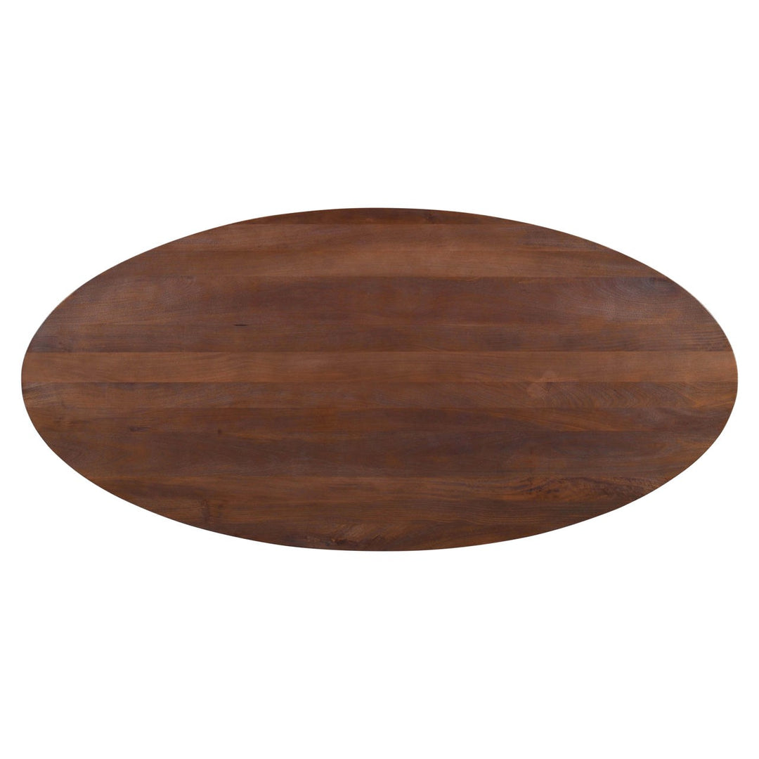 Stafford Oval Dining Table - Spicebrown