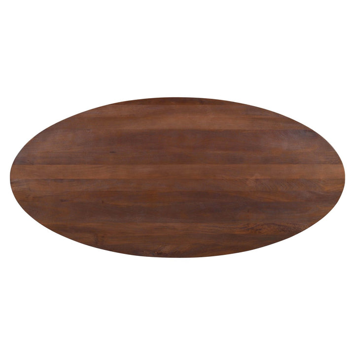 Stafford Oval Dining Table - Spicebrown
