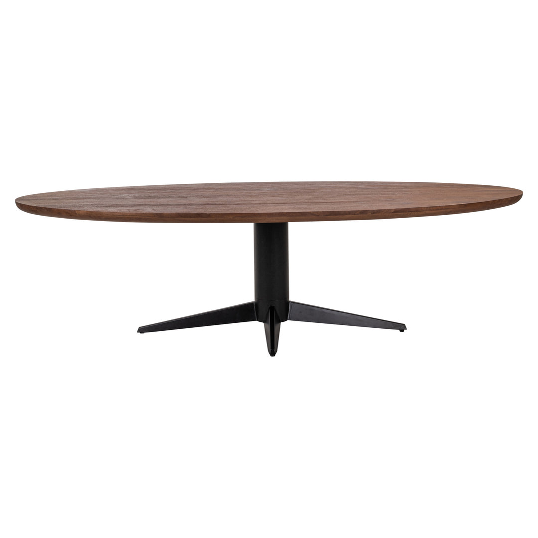 Stafford Oval Dining Table - Spicebrown