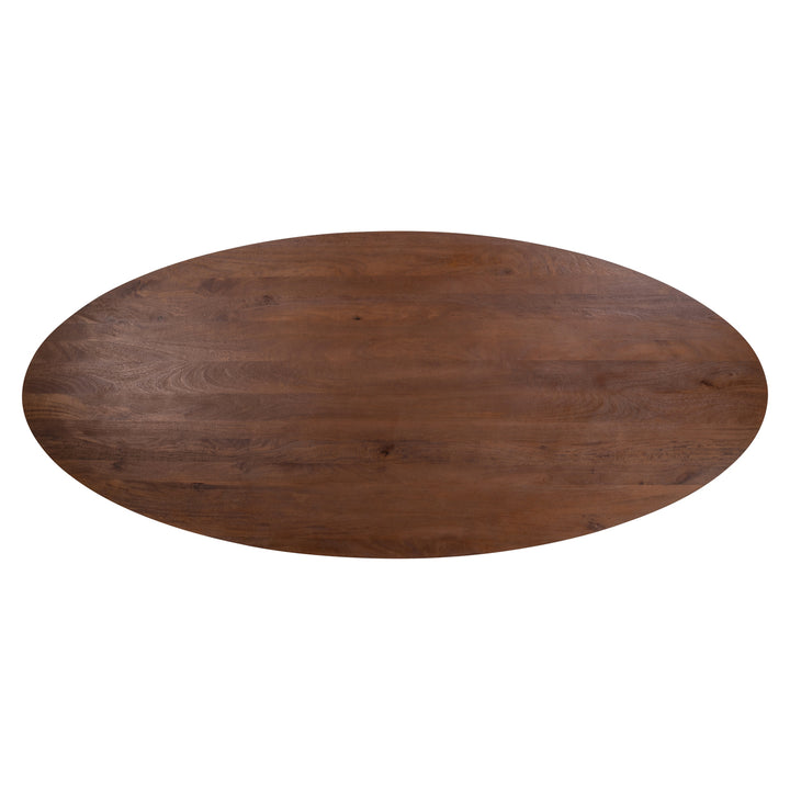 Stafford Oval Dining Table - Spicebrown