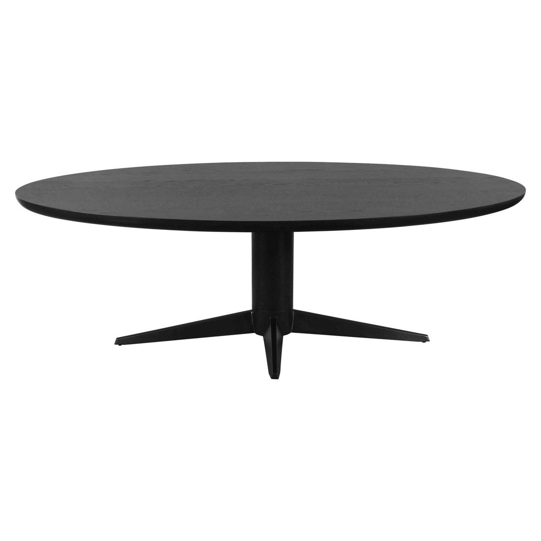 Rayford Oval Dining Table - Black