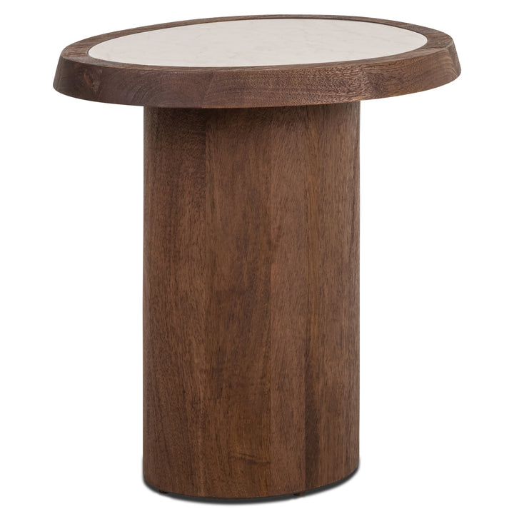 Melrose End Table - Spicebrown