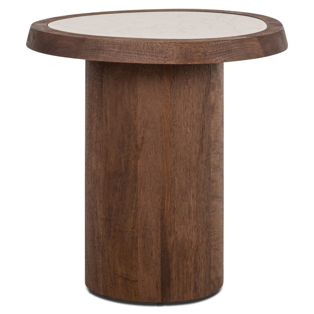 Melrose End Table - Spicebrown