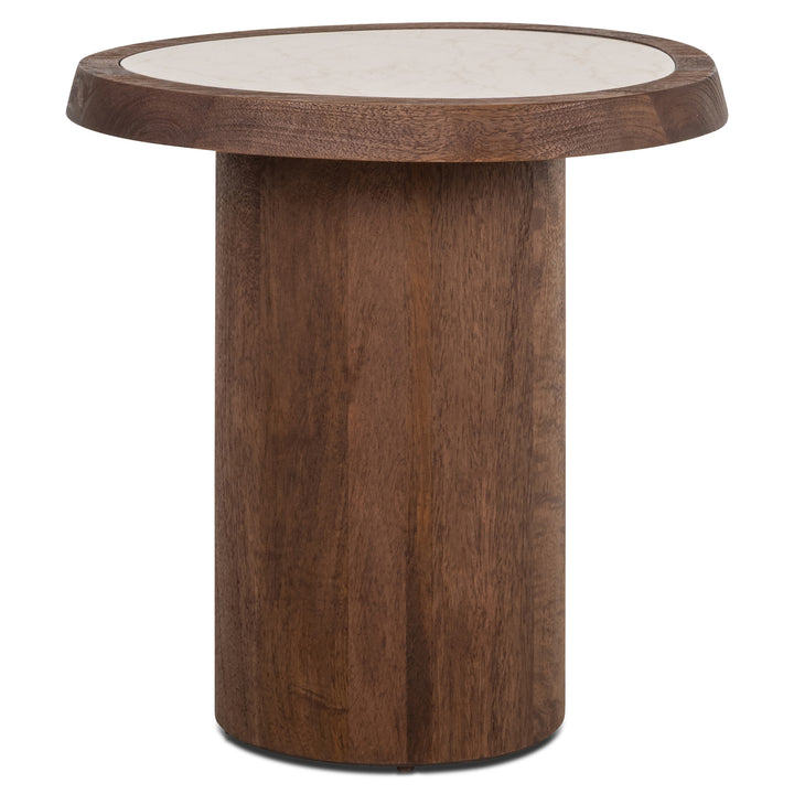 Melrose End Table - Spicebrown
